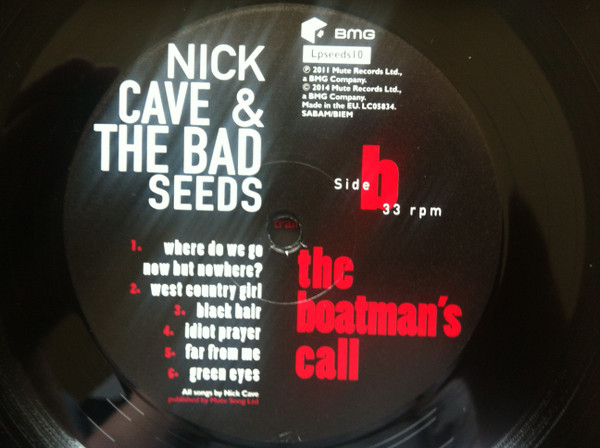 Nick Cave & The Bad Seeds - The Boatman's Call | Mute (Lpseeds10) - 2