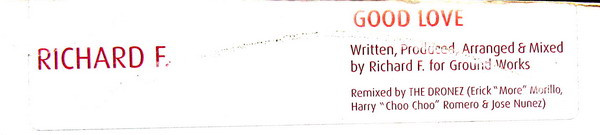 Richard F. - Good Love | Subliminal (SUB 4) - 3