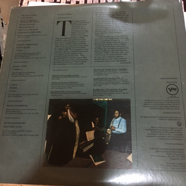 Various - Masters Of The Modern Piano 1955-1966 | Verve Records (VE-2-2514) - 2