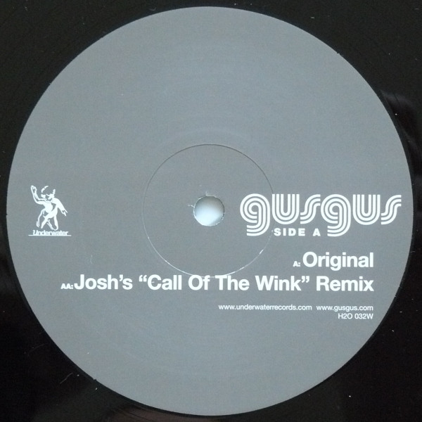 Gusgus - Call Of The Wild | Underwater Records (H2O 032W) - 3