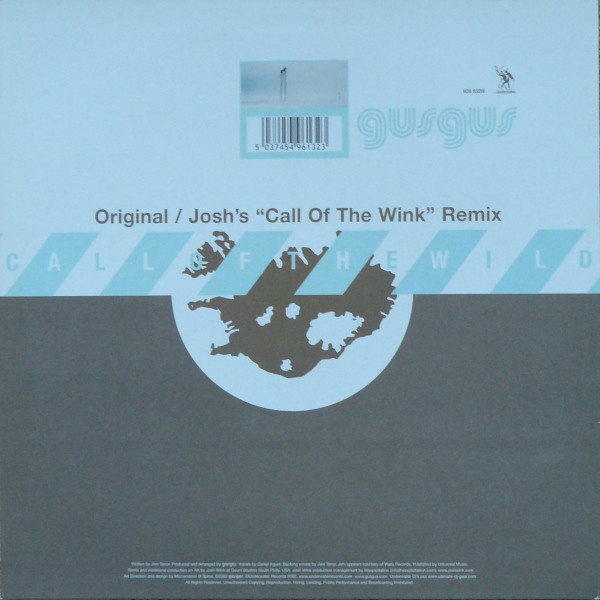 Gusgus - Call Of The Wild | Underwater Records (H2O 032W) - 2