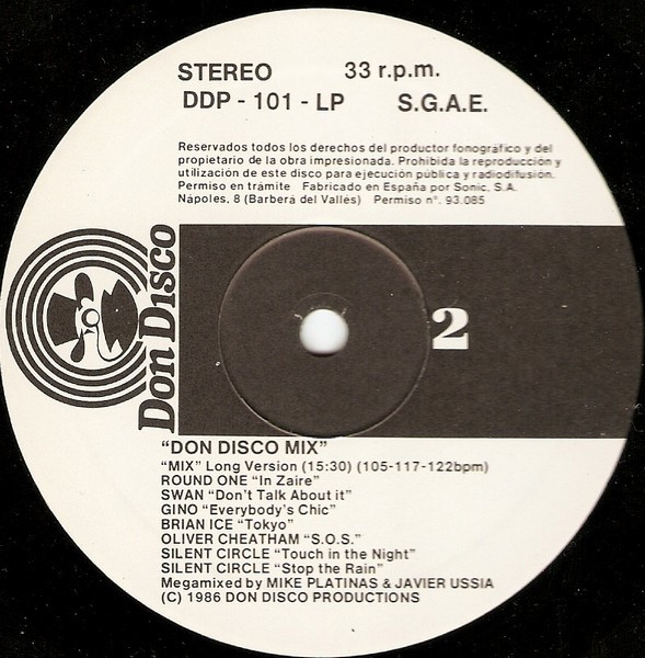 Mike Platinas & Javier Ussia - Don Discomix | Don Disco (DDP 101 LP) - 4