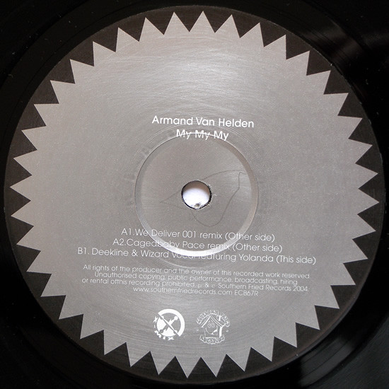 Armand Van Helden - My My My (Remixes) | Southern Fried Records (ECB67R) - 4