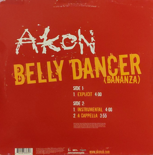 Akon - Belly Dancer (Bananza) | MCA Records (MCST 40426) - 2