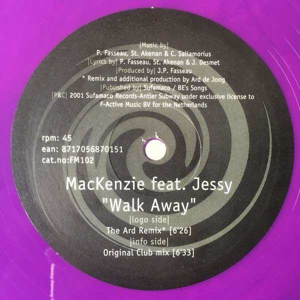 The MacKenzie Feat. Jessy - Walk Away | F-Active Music (FM102) - main The MacKenzie Feat. Jessy - Walk Away | F-Active Music (FM102) - main