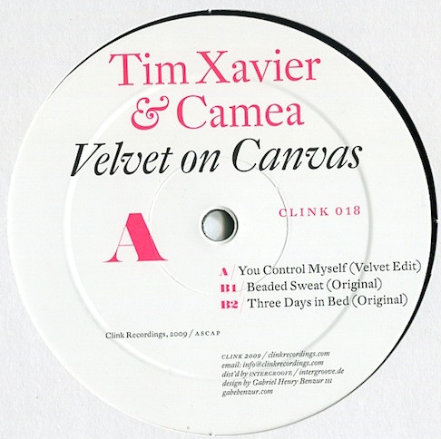 Tim Xavier & Camea - Velvet On Canvas | Clink Music (CLINK 018)