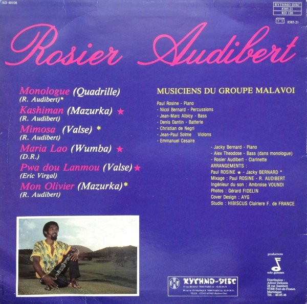 Rosier Audibert - Kashiman | Solo Gammes Productions (AD 40108) - 2