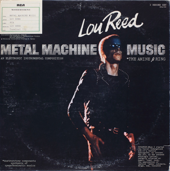 Lou Reed - Metal Machine Music (The Amine β Ring) | RCA (CPL2-1101)
