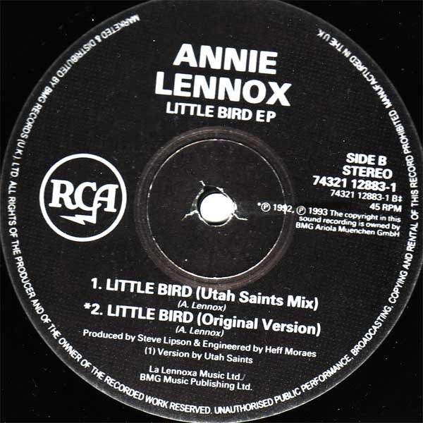 Annie Lennox - Little Bird EP | RCA (74321128831) - 4 Annie Lennox - Little Bird EP | RCA (74321128831) - 4
