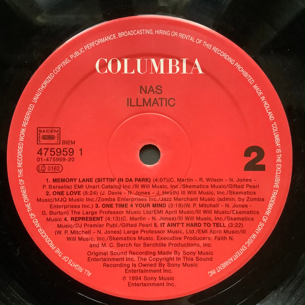 Nas - Illmatic | Columbia (475959 1) - 4
