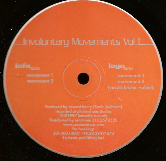 Denard Henry - Involuntary Movements Vol. 1 | Hematite Records (HR 109)
