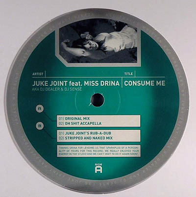 Juke Joint Feat. Miss Drina - Consume Me | Casa Del Soul Records (CDSR024)