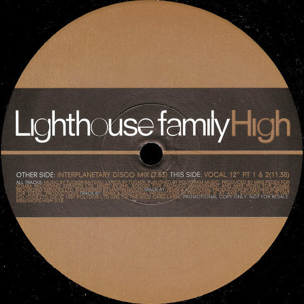 Lighthouse Family - High | Polydor (HIGH 3)