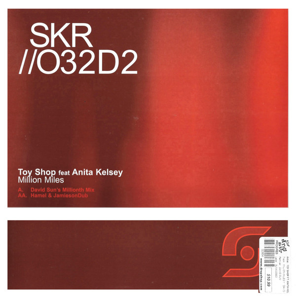 Toy Shop Feat. Anita Kelsey - Million Miles | Sunkissed Records (SKR032-d2)