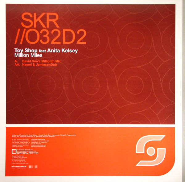 Toy Shop Feat. Anita Kelsey - Million Miles | Sunkissed Records (SKR032-d2) - 4 Toy Shop Feat. Anita Kelsey - Million Miles | Sunkissed Records (SKR032-d2) - 4