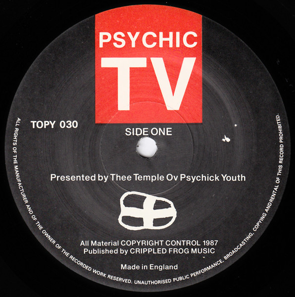 Psychic TV - Temporary Temple | Temple Records (TOPY 030) - 3