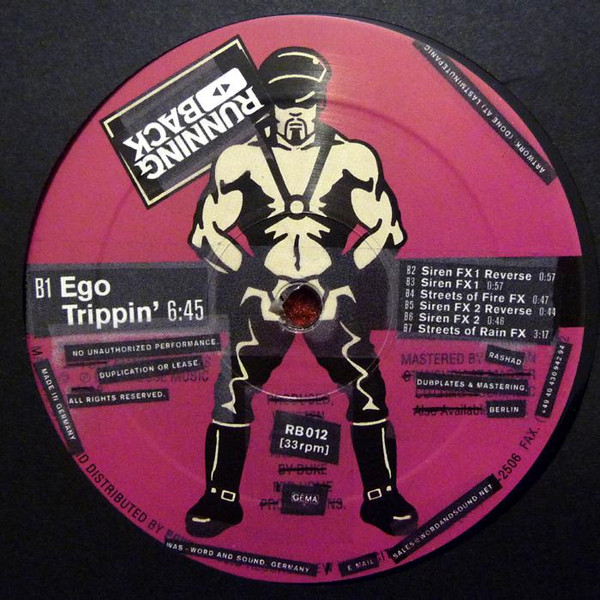 Radio Slave - Sex Trax EP | Running Back (RB012)