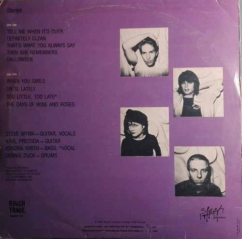 The Dream Syndicate - The Days Of Wine And Roses | Transmedia (TM/RT 53) - 2