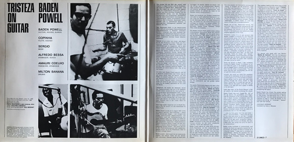 Baden Powell - Tristeza On Guitar | MPS Records (21 29623-7) - 3