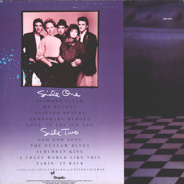 Pat Benatar - Tropico | Chrysalis (CHS 41471) - 2