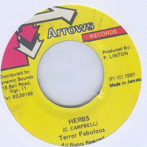 Terror Fabulous - Herbs | Arrows Records (none)