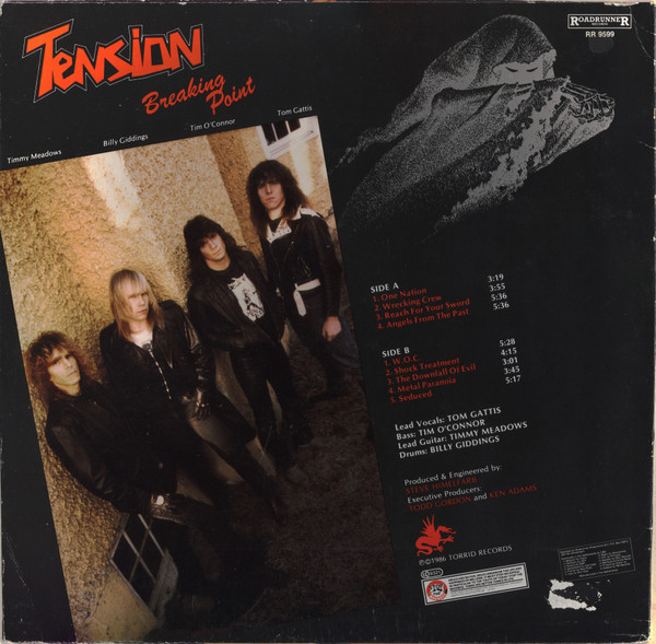 Tension - Breaking Point | Roadrunner Records (RR 9599) - 2