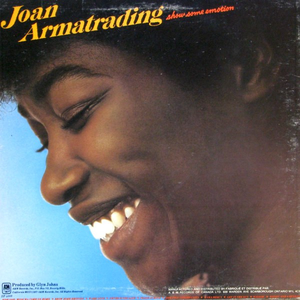Joan Armatrading - Show Some Emotion | A&M Records (SP 4663) - 2