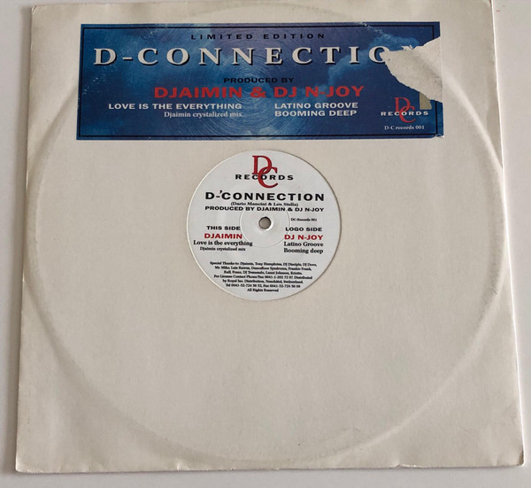 D-Connection - Love Is The Everything - Latino Groove - Booming Deep | DC Records (DC-Records 001) D-Connection - Love Is The Everything - Latino Groove - Booming Deep | DC Records (DC-Records 001)