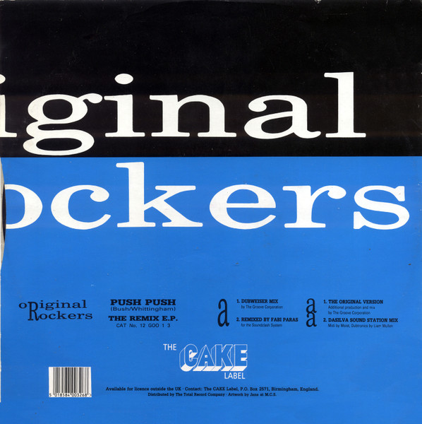 Original Rockers - Push Push (The Remix E.P.) | The Cake Label (12 GOO 1 3) - 2