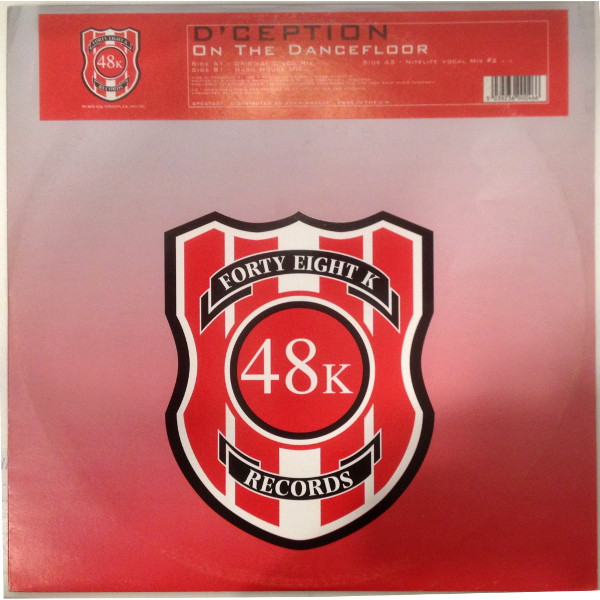 D'Ception - On The Dancefloor | 48K (Forty Eight K Records) (SPECT02T) - main