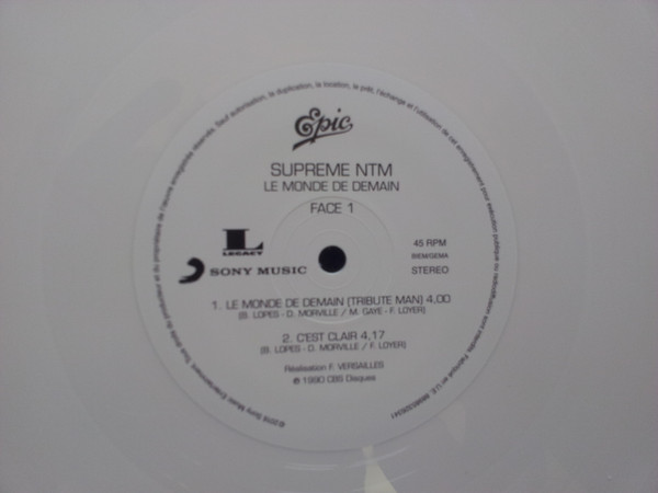 Suprême NTM - Le Monde De Demain | Epic (88985326341) - 4