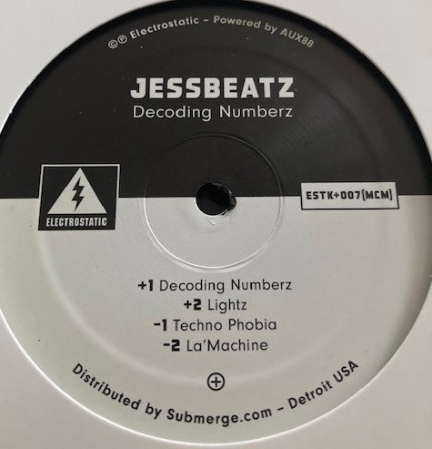 Jessbeatz - Decoding Numberz | Electrostatic (ESTK+007[MCM])
