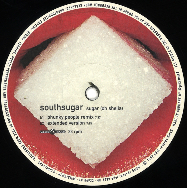 Southsugar - Sugar (Oh Sheila) | Club Tools (006674-0 CLU) - 3