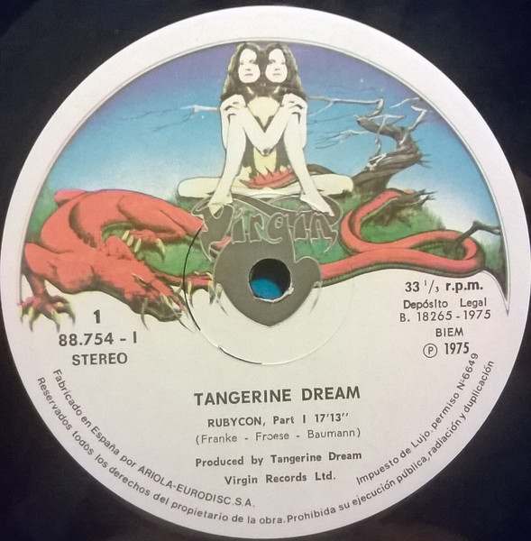 Tangerine Dream - Rubycon | Virgin (88.754-I) - 4