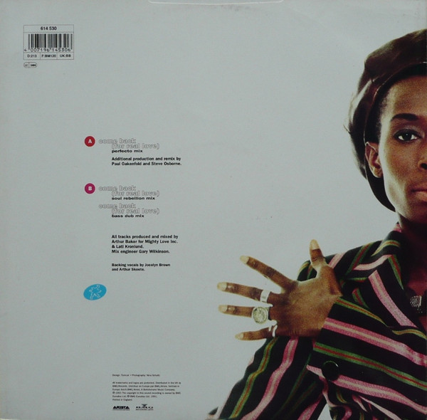 Alison Limerick - Come Back (For Real Love) | Arista (614 530)