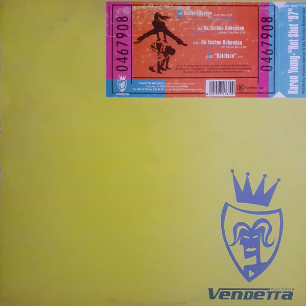 Karen Young - Hot Shot '97 | Vendetta Records (VENMX 122) Karen Young - Hot Shot '97 | Vendetta Records (VENMX 122)