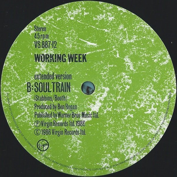 Working Week - Too Much Time | Virgin (VS 887•12) - 3