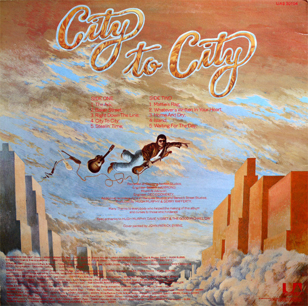 Gerry Rafferty - City To City | United Artists Records (UAS 30104) - 2 Gerry Rafferty - City To City | United Artists Records (UAS 30104) - 2