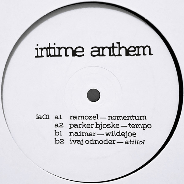 Various - Intime Anthem | Intime Anthem (IA01) - main Various - Intime Anthem | Intime Anthem (IA01) - main