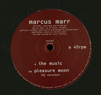 Marcus Marr - The Music / Pleasure Moon (DJ Version) | DFA (dfa2367) - main