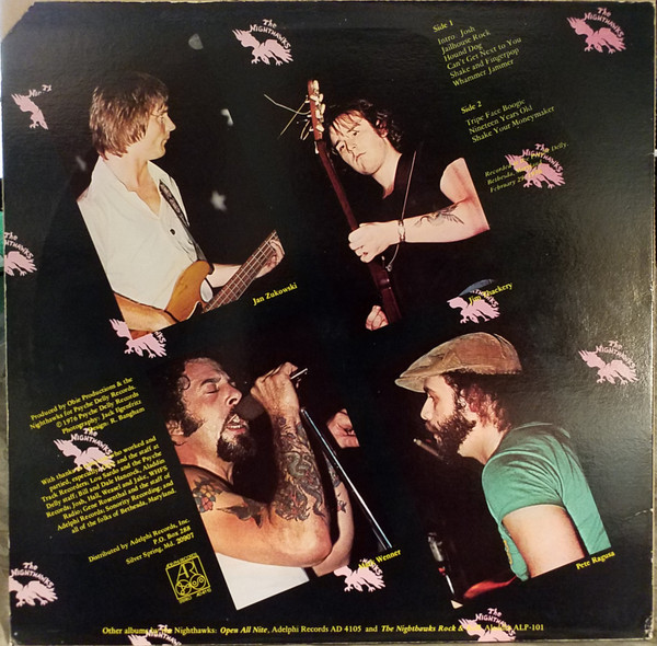 The Nighthawks - Nighthawks Live [Vinyl] | Adelphi Records (AD 4110) - 2