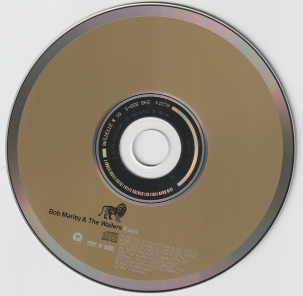 Bob Marley & The Wailers - Kaya | Tuff Gong (548 899-2) - 3