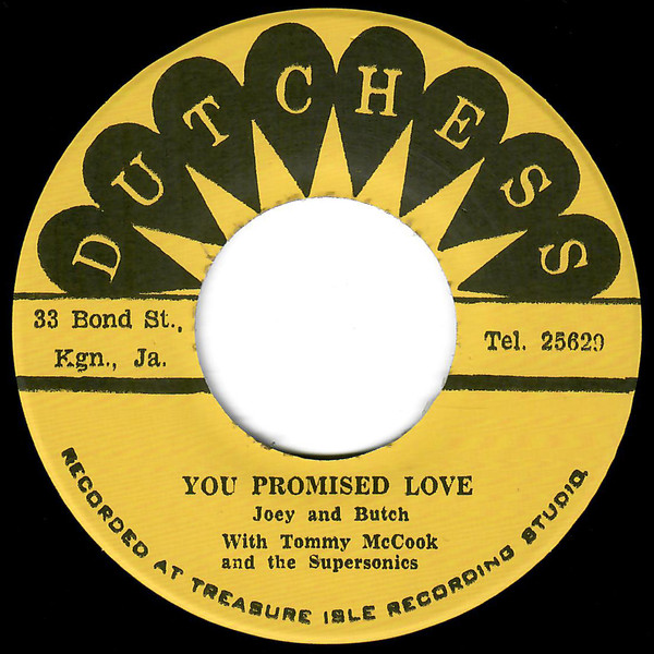 Joanne Dennis And Butch / Alton Ellis And Joanne Dennis - You Promised Love / Oh What A Smile Can Do | Dutchess (t033)