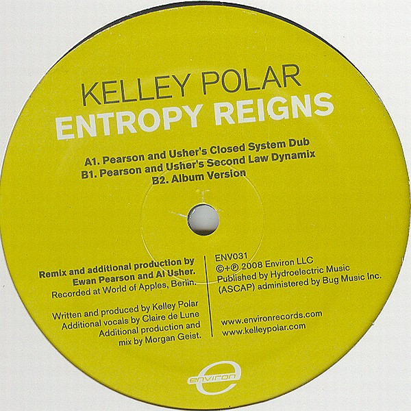 Kelley Polar - Entropy Reigns | Environ (ENV031)