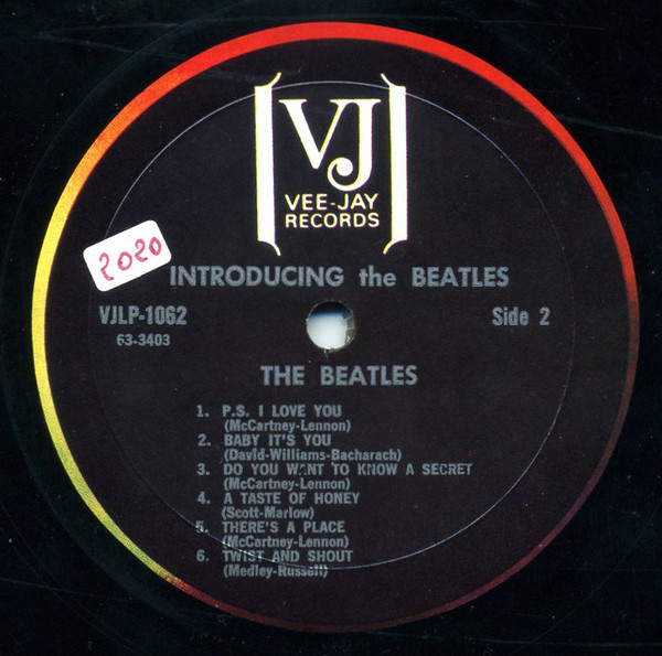 The Beatles - Introducing... The Beatles | Vee Jay Records (VJLP 1062) - 4