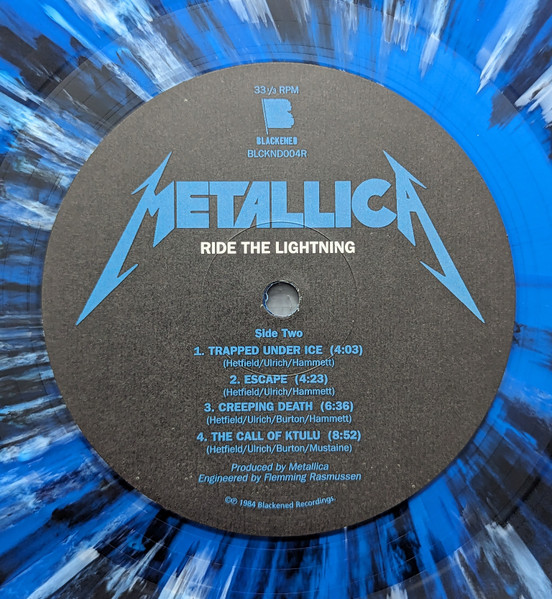 Metallica - Ride The Lightning | Blackened (BLCKND004R-1) - 4