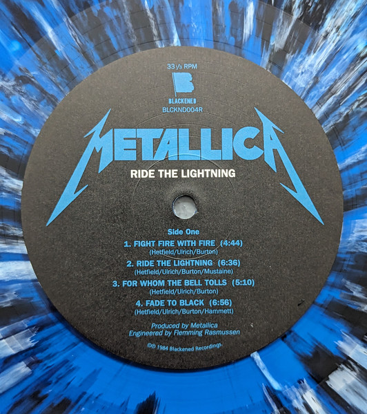 Metallica - Ride The Lightning | Blackened (BLCKND004R-1) - 3