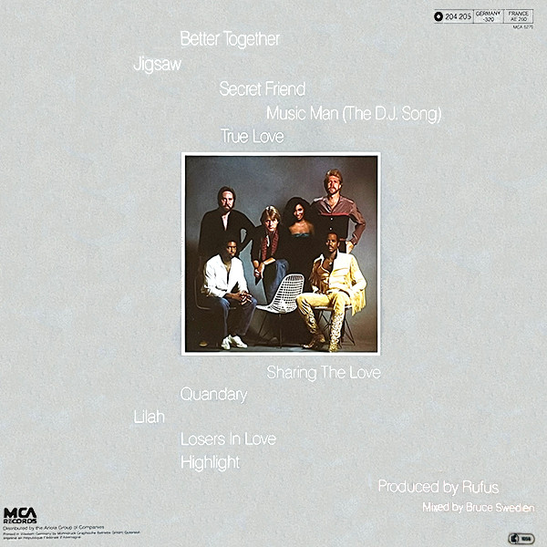 Rufus & Chaka Khan - Camouflage | MCA Records (204 205) - 2