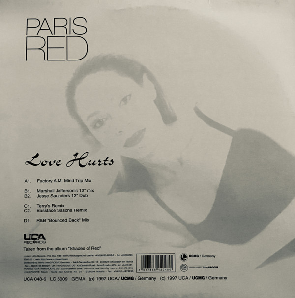 Paris Red - Love Hurts | UCA Records (UCA 048-6) - 2