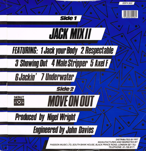 Mirage - Jack Mix II | Debut Edge Records (DEBTX 3022) - 2 Mirage - Jack Mix II | Debut Edge Records (DEBTX 3022) - 2